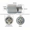 12V 12000RPM 775 Micro Motor for Garden Tools, Water & Air Pump, Fan - 3