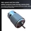 12V 12000RPM 775 Micro Motor for Garden Tools, Water & Air Pump, Fan - 4