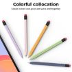 Huawei M-Pencil 1/2/3 AhaStyle PT114-C Pen Case, Pink+Transparent Cap - 2