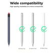 Huawei M-Pencil 1/2/3 AhaStyle PT114-C Pen Case, Pink+Transparent Cap - 4