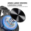 OneOdio A71M Wired DJ Headphones with Mic - Black Computer Headset - 2