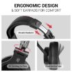 OneOdio A71M Wired DJ Headphones with Mic - Black Computer Headset - 3