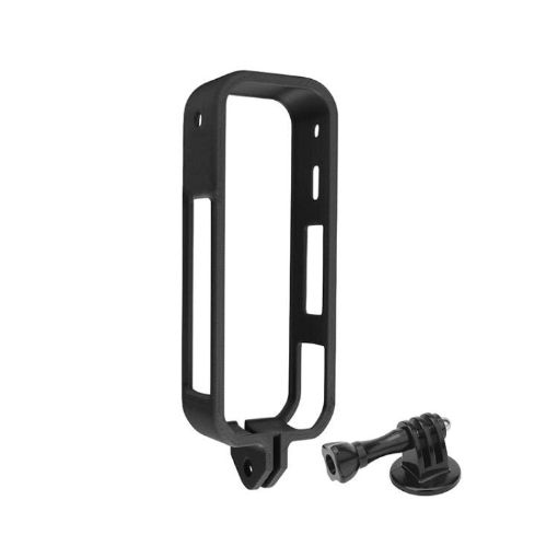 Insta360 X5 360 Camera Protective Cage Case - Shockproof Vertical Black - 1