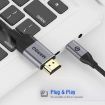 QGeeM USB-C to HDMI Cable 4K 30Hz, 1.2m for Screen Mirroring & Display - 4