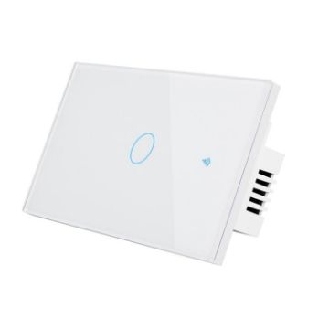 Model 120 US Gauge Graffiti Smart WIFI Fire Switch, 1-Gang White - 1