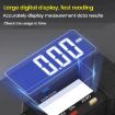Syntek Digital Depth Ruler 0-25mm Electronic Tire Tread Gauge Black - 5