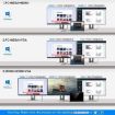 MCY 12-In-1 USB-C Hub: Triple Monitor, 1000Mbps LAN, 2 HDMI, 85W PD - 3