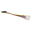 15cm DVR Power Cable 4P to SATA 15P HDD Connector Cable - 4