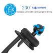 MagSafe Car Vent Mount, CD Pattern Magnetic Head + Suction Cup Holder - 4