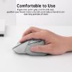Rapoo MT760mini Pink Wireless Triple Mode Ergonomic Mouse for Office - 8