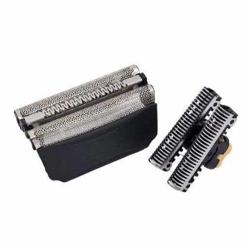 Braun 5/8000 51S/51B Series Replacement Foil Head+Blade (Black) - 1