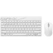 Rapoo 8000GT Wireless Keyboard Mouse Set for Laptop Tablet Phone White - 1