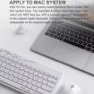 Rapoo 8000GT Wireless Keyboard Mouse Set for Laptop Tablet Phone White - 5