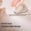 Rapoo MT560 Pink 3-Mode Wireless Bluetooth Ergonomic Mouse for Desktop/Laptop - 3