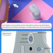 Rapoo MT560 Pink 3-Mode Wireless Bluetooth Ergonomic Mouse for Desktop/Laptop - 5