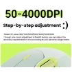 Rapoo MT560 Pink 3-Mode Wireless Bluetooth Ergonomic Mouse for Desktop/Laptop - 8