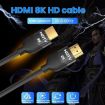 VegGieg W-H114 HDMI 2.1 Cable 8K 60Hz 1M for TV, Monitor, Projector - 2