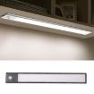 Rechargeable 20cm Motion Sensor Light Bar with Remote - Black Cabinet Lamp - 1