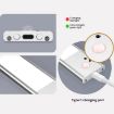 Rechargeable 80cm Motion Sensor Light Bar with Remote - Black Cabinet Lamp - 7