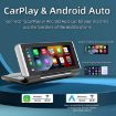 Foldable 6.86" Bluetooth Car MP5 Player with MirrorLink/CarPlay/Android Auto - 5