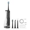 3-in-1 Electric Toothbrush & Water Flosser with 180mL Tank (Black) - 1