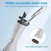 3-in-1 Electric Toothbrush & Water Flosser with 180mL Tank (White) - 5