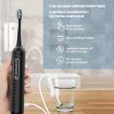 3-in-1 Electric Toothbrush & Water Flosser with 180mL Tank (White) - 6