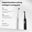 Rechargeable Electric Toothbrush 4200 RPM, IPX8 Waterproof, Black - 6