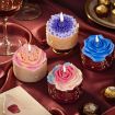Layered Dream ZW-349 Candle Silicone Mold for DIY Floral Aromatherapy - 8