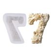Flower Digital Aromatherapy Candle Silicone Mold DIY Diffuser Style 7 - 1