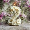 Flower Digital Aromatherapy Candle Silicone Mold DIY Diffuser ZL-988 - 2