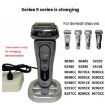 FLX-5210 Charging Base for Braun Series 1/3/5/6/7/8/9 Charger Silver - 4