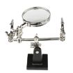 60mm Magnifying Glass with Clamp for Soldering & Circuit Board Repair - 1