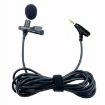 3.5mm TRRS Lavalier Microphone with Earphone Jack Clip-on Lapel Mic 3m - 6