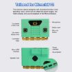 Yahboom Green Silicone Case for Micro:bit V1.5/V2 Board Protective Shell - 4