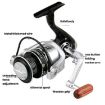 YUMOSHI OE2000 Metal Spool Spinning Fishing Reel, 5.2:1 Gear Ratio - 4