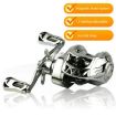 YUMOSH EQM200 Right Hand Baitcasting Reel 6.3:1 Gear Ratio, Magnetic Brake - 2