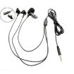 Lapel Microphone & Earphone 3.5mm TRRS Stereo Live Monitoring 1.2m - 2
