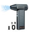 SUITU ST-8113 Outdoor Turbine Fan Handheld Hair Dryer Blower Gray - 1