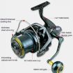 YUMOSHI TC10000 All-Metal Spinning Reel, Zero Backlash, 4.7:1 Gear Ratio - 4