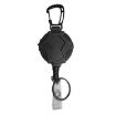 Retractable Anti-Loss Hangable Climbing Buckle - Outdoor Pull Buckle Black - 1