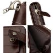 HUMERPAUL BP735 Brown Leather Wallet RFID Anti-Theft Multiple Slots - 5