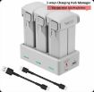 YX 3-Way Battery Charger for DJI Mini 4/3/3 Pro, 35W EU Plug Hub - 2