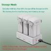 YX 3-Way Battery Charger for DJI Mini 4/3/3 Pro, 35W EU Plug Hub - 4