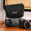 Cwatcun D200 Black Small Card Camera Bag - Scratch & Wear Resistant - 2