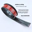 Black Self-Adhesive Car Wheel Arch Trim 3.5cm x 1.5m Anti-Scratch Guard - 4