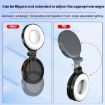 HEPAIL AC74 Magsafe Magnetic Smartphone Selfie Light - White - 4