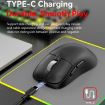 MKESPN Tri-Mode Wireless Gaming Mouse, 24000 DPI, RGB, Rechargeable, Black - 5