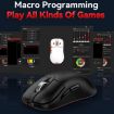MKESPN Tri-Mode Wireless Gaming Mouse, 24000 DPI, RGB, Rechargeable, Black - 7