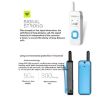 HELIDA T-M1 Mini Portable Rechargeable Walkie Talkie, 22 Channels, EU Plug - 6